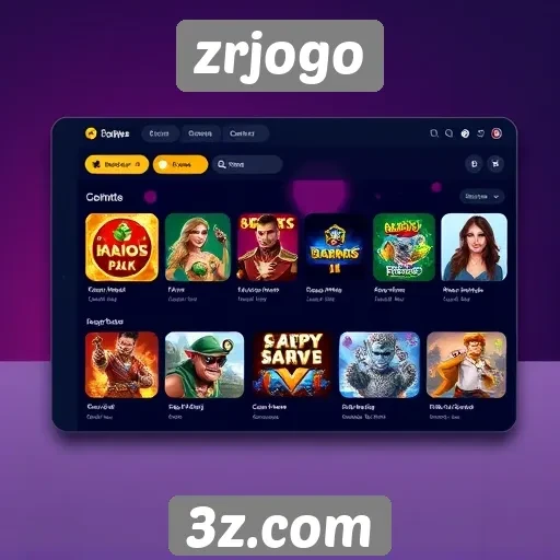 nova interface do zrjogo melhora experiência do usuário